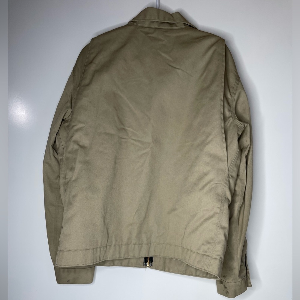 Vintage Carhartt Jacket Size Large Quilted Tan Full Zip Collared. - Picture 2 of 13